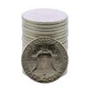 Image 2 : Roll of (20) Brilliant Uncirculated 1963 Franklin Half Dollar Coins