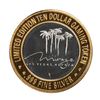 Image 1 : .999 Silver Mirage Las Vegas Nevada $10 Casino Limited Edition Gaming Token