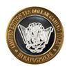 Image 1 : .999 Silver Stratosphere Las Vegas, Nevada $10 Casino Limited Edition Gaming Token