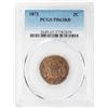 Image 1 : 1872 Proof Two Cent Piece Coin PCGS PR63RB