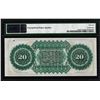 Image 2 : 1872 $20 State of South Carolina Revenue Bond Obsolete Note PMG Gem Uncirculated 66EPQ