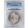 Image 1 : 1880-S $1 Morgan Silver Dollar Coin PCGS MS64