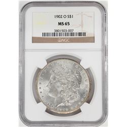 1902-O $1 Morgan Silver Dollar Coin NGC MS65