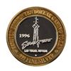 Image 2 : .999 Silver Stratosphere Las Vegas, NV $10 Casino Limited Edition Gaming Token