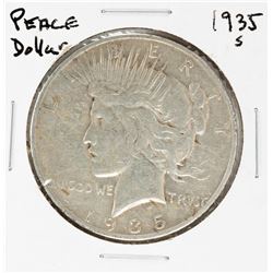 1935-S $1 Peace Silver Dollar Coin