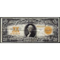 1922 $20 Gold Certificate Note