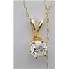 Diamond pendant approx .25Ct Clarity SI