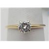 Image 1 : Diamond solitaire ring approx .50Ct VS 