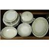 Image 1 : Noritake Savannah china set.  Platinum 