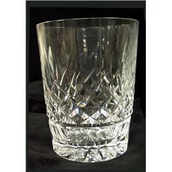 Six Waterford crystal Lismore double ol