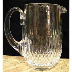 Signed Royal Doulton cut crystal water 