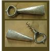 Image 1 : Sterling clad cork screw and bottle ope