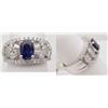 Image 1 : Ladys ring sapphire center stone 1.51C