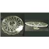 Image 1 : Mikasa crystal Lotus cake plate with go