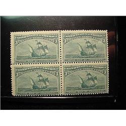 Scott # 232  4 Cent Columbian Stamp Iss