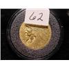 Image 1 : 1908 $2.50 Indian Head Gold Coin  XF