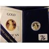 1988 1/10  oz. Proof Gold American Eagl