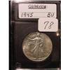 1945 Walking Liberty Half Dollar  BU