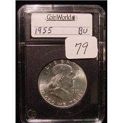 1955 Franklin Half Dollar  BU