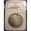 Image 1 : 1879-S Morgan Silver Dollar  NGC  MS 65