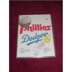 1977 Phillies-Dodgers National League  