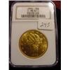 Image 1 : 1904 $20.00 Liberty Head Gold Coin  NGC