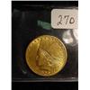 Image 1 : 1909 $10.00 Indian Head Gold Coin  MS 6