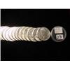 Image 1 : Roll of (20) Peace Silver Dollars  VF- 