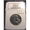 Image 1 : 1959 Franklin Half Dollar  NGC  PF 67