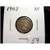 Image 1 : 1903 Barber Dime  XF