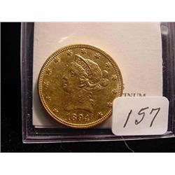 1894  $10.00 Liberty Head Gold Coin  XF