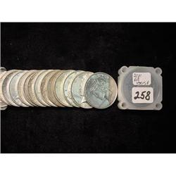 Roll of (20) Peace Silver Dollars  Mixe