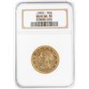 Image 1 : 1850 $10 Liberty Head Eagle Gold Coin NGC AU50 Bass Collection