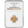 Image 1 : 2002 $5 American Gold Eagle Coin NGC MS70