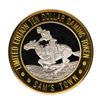 Image 1 : .999 Fine Silver Sam's Town Casino Las Vegas $10 Limited Edition Gaming Token