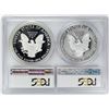 Image 2 : 1986-S & 2016-W $1 Proof American Silver Eagle Coin Set PCGS PR70DCAM
