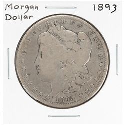 1893 $1 Morgan Silver Dollar Coin