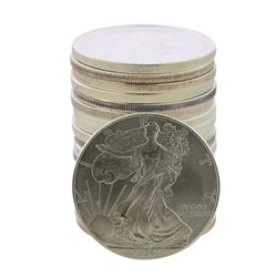 Roll of (20) Brilliant Uncirculated 1996 $1 American Silver Eagle Coins