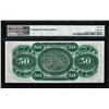 Image 2 : 1872 $50 State of South Carolina Revenue Bond Obsolete Note PMG Gem Uncirculated 66EPQ