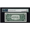 Image 2 : 1957B $1 Silver Certificate Note Mismatch Serial Number PMG Gem Uncirculated 66EPQ
