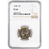 Image 1 : 1938 Proof Jefferson Nickel Coin NGC PF65