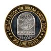 Image 1 : .999 Silver Slots A Fun Casino Las Vegas, NV $10 Limited Edition Casino Gaming Token