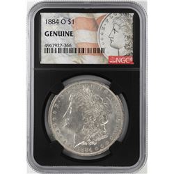 1884-O $1 Morgan Silver Dollar Coin NGC Genuine