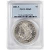 Image 1 : 1881-S $1 Morgan Silver Dollar Coin PCGS MS65