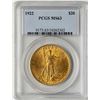 Image 1 : 1922 $20 Liberty Head Double Eagle Gold Coin PCGS MS61