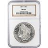 Image 1 : 1881-S $1 Morgan Silver Dollar Coin NGC MS65
