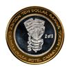Image 1 : .999 Silver Plaza Hotel & Casino Nevada $10 Gaming Token Limited Edition