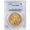 Image 1 : 1914-D $20 St. Gaudens Double Eagle Gold Coin PCGS MS63