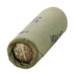 Original Bank Roll of (50) Brilliant Uncirculated 1960-D Roosevelt Dime Coins