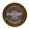Image 1 : .999 Fine Silver Suncoast Las Vegas, Nevada $10 Limited Edition Gaming Token